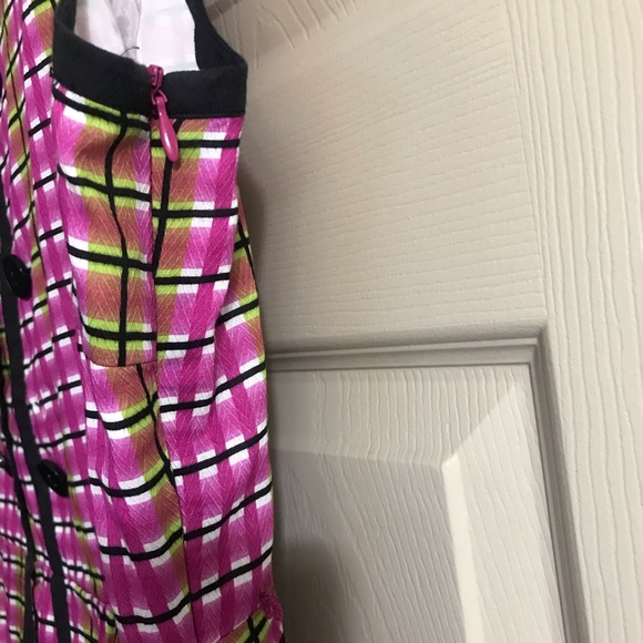 Pink plaid dress. Size XL - Picture 8 of 11
